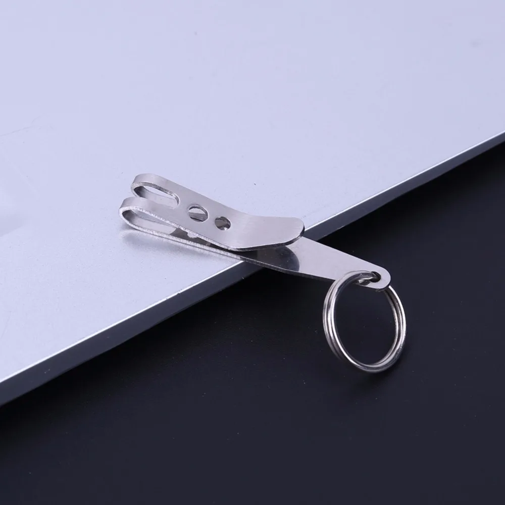Мини портативный карманный мешок подвеска Клип EDC Открытый Кемпинг Quicklink нержавеющая сталь многофункциональный брелок держатель инструменты
