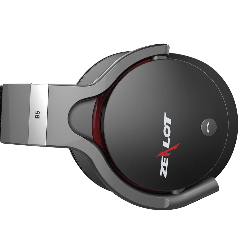 

ZEALOT B5 Bluetooth4.0 Stereo Earphone Headphones with Mic Wireless Headset Over Ear Headphone with Micro-SD Slot for phones PC