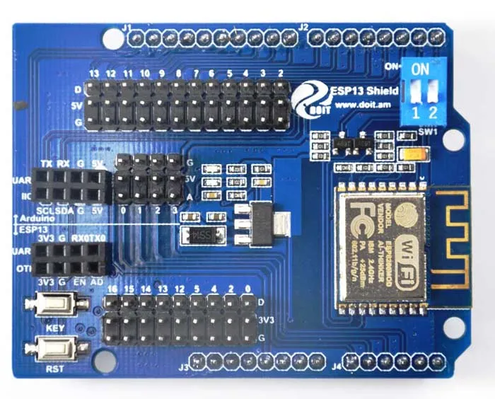 Детская плата ESP8266 для Arduino Uno R3 модуль серии Wi-Fi прозрачная с беспроводной