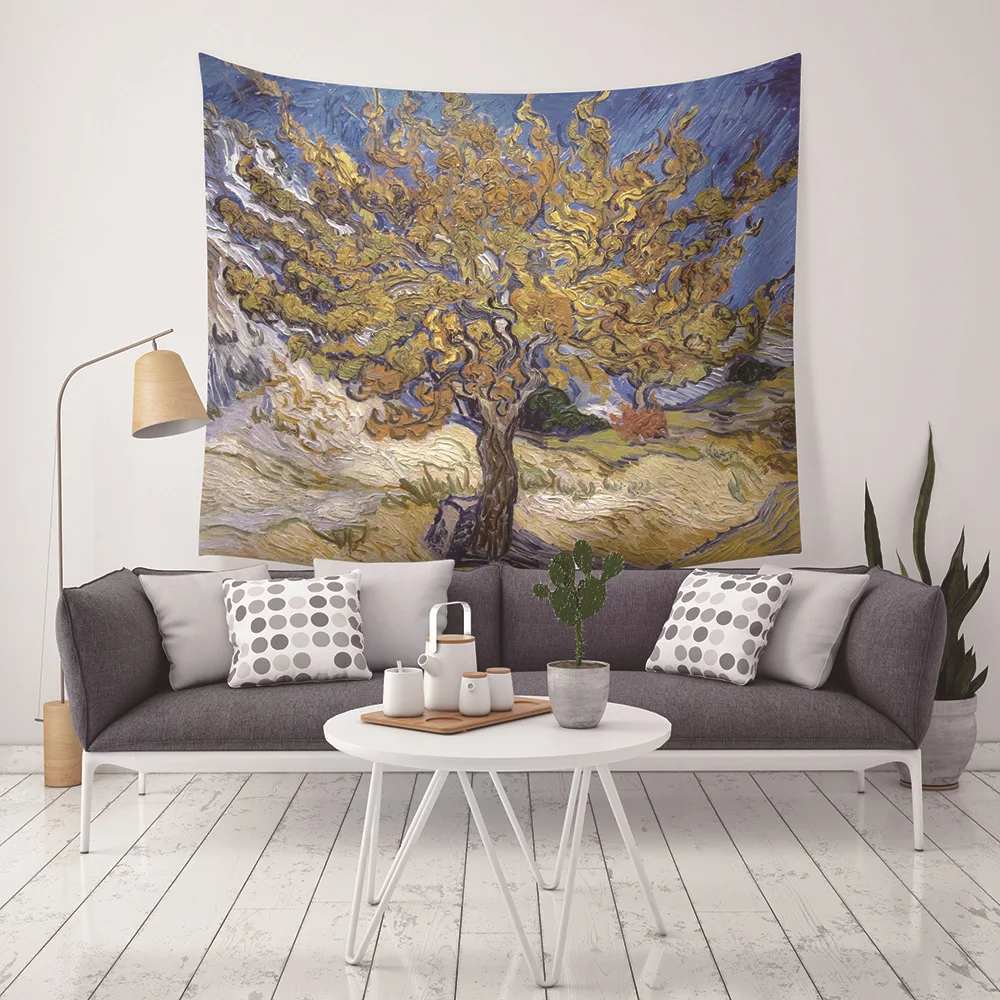 Искусственное настенное покрывало в виде мандалы гиппи цыганское богемное