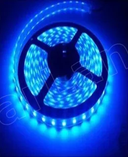 5 м/лот Светодиодная лента 5050 DC12V 60 светодиодов/м Водонепроницаемая IP65 синяя RGB