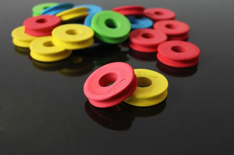 30Pcs Outdoor Fishing line Circular Winding plate foam Board Lure Trace Wire Leader Swivel Tackle |