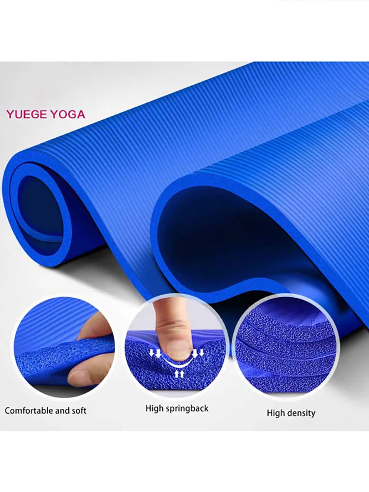 Blue 183*61*1,5 см коврики для йоги с линией тела, толстые Горячие коврики для йоги, пилатеса, гимнастики, балансирующие коврики, коврики для фитнеса, Нескользящие Коврики для танцев - Цвет: Blue