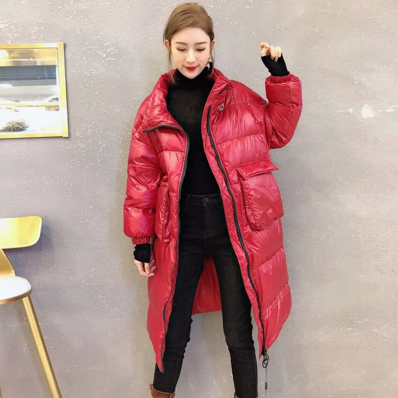 Пуховик женский белый длинный 2019|Женские пуховики| |