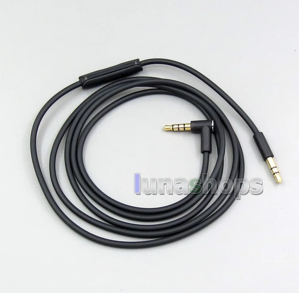 LN006201 Mic Remote 3 5 мм Jack аудио кабель Шнур провода Замена для Solo HD Studio Pro Mixr|Аксессуары