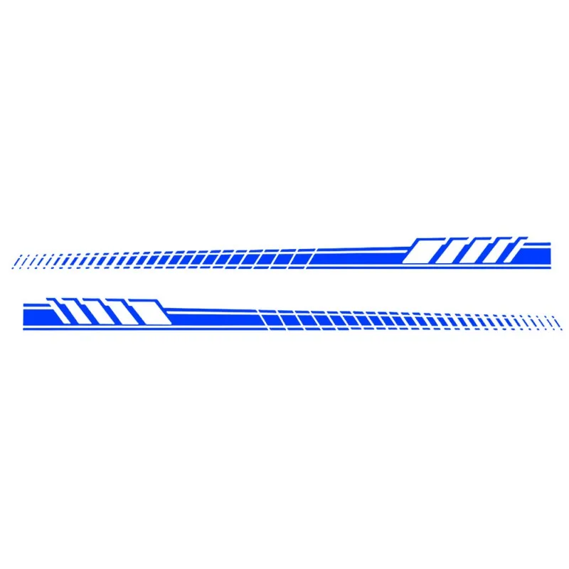 2 шт. 190*11 5 см Универсальный Racing средства ухода за кожей боковая полоса капюшон