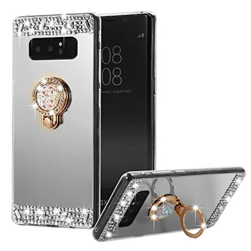 Bling роскошное зеркало ТПУ чехол для телефона для samsung A50 A30 M20 M10 S10 J3 J5 J7 NEO A3 A5 A7 Note 9 8 J4 J6 плюс J8 A7 A9
