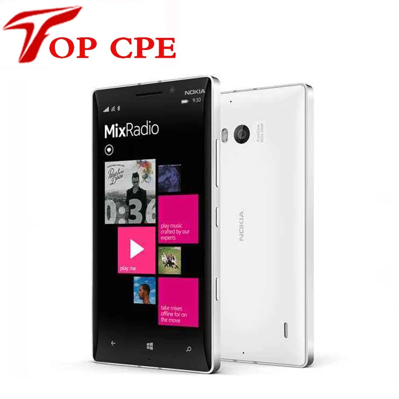 Nokia Lumia 930 разблокированный 32 Гб четырехъядерный 2,2 ГГц 2 Гб ОЗУ 5," Мп WIFI GPS Microsoft Windows отремонтированный мобильный телефон