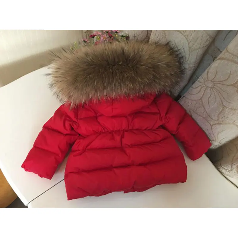 Dollplus детская зимняя куртка пуховик для девочек и мальчиков Детская пальто с