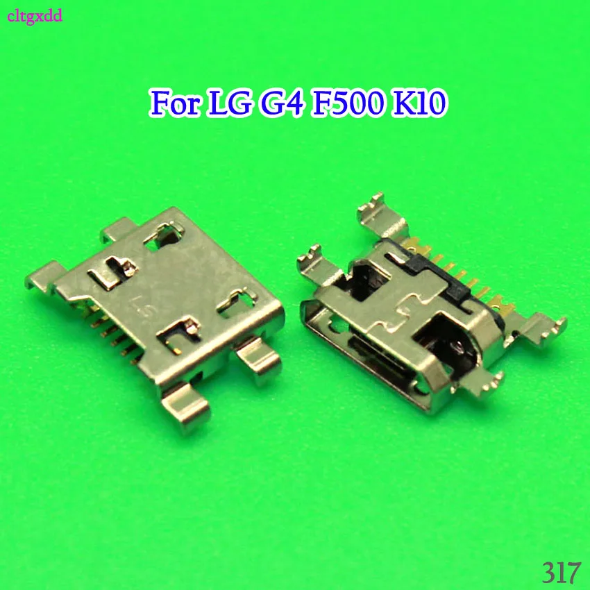 Cltgxdd 10 шт./лот Micro USB разъем для зарядного порта док-разъем LG G4 F500 H815 V10 K10 K420 K428