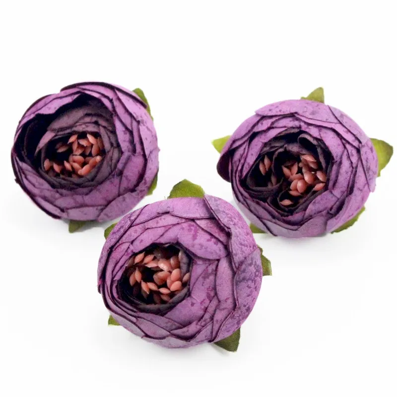 Lucia crafts, 5 шт./лот, диаметр 3,5 см, искусственный цветок камелии, ручная работа, для дома, декоративные, свадебные, искусственные цветы A1004