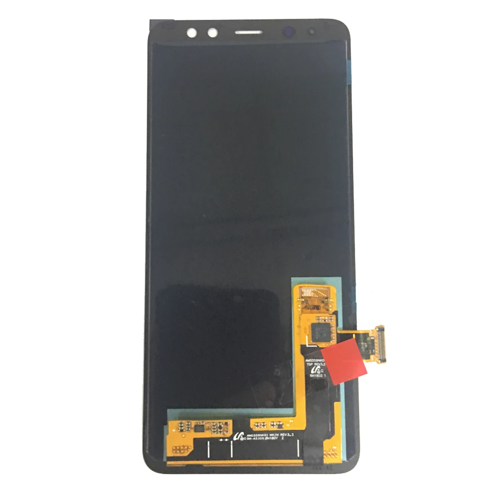 ЖК дисплей Super AMOLED для SAMSUNG GALAXY A8 2018 A530 с сенсорным экраном и дигитайзером в сборе