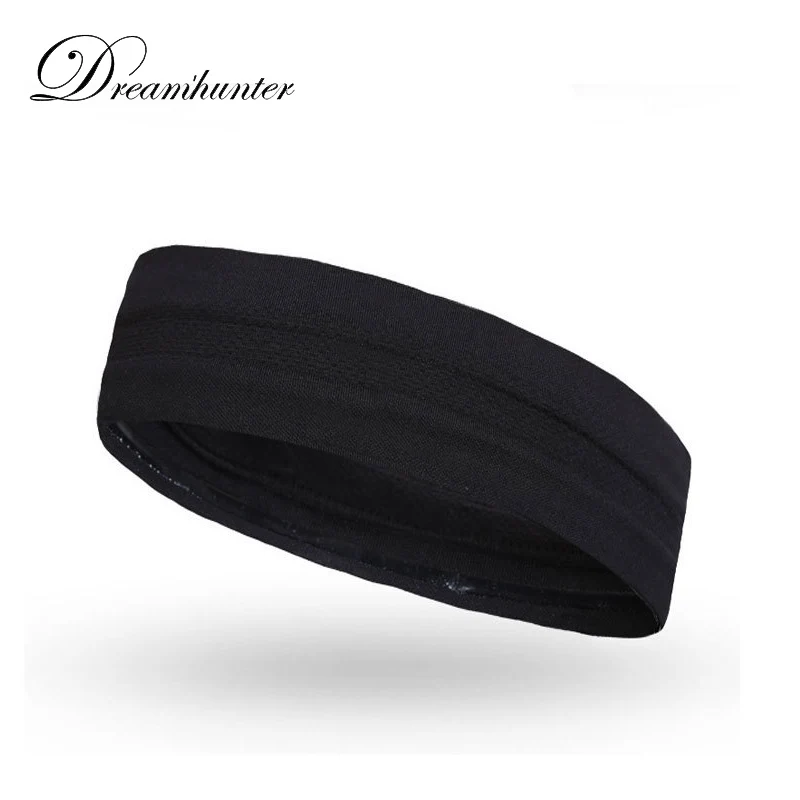 Повязка для волос Sweat Band Turban Sport Hair Bands Yoga Pilates Gym Running для мужчин, женщин и девочек, головной повязки с силиконовым антибактериальным эластичным покрытием.