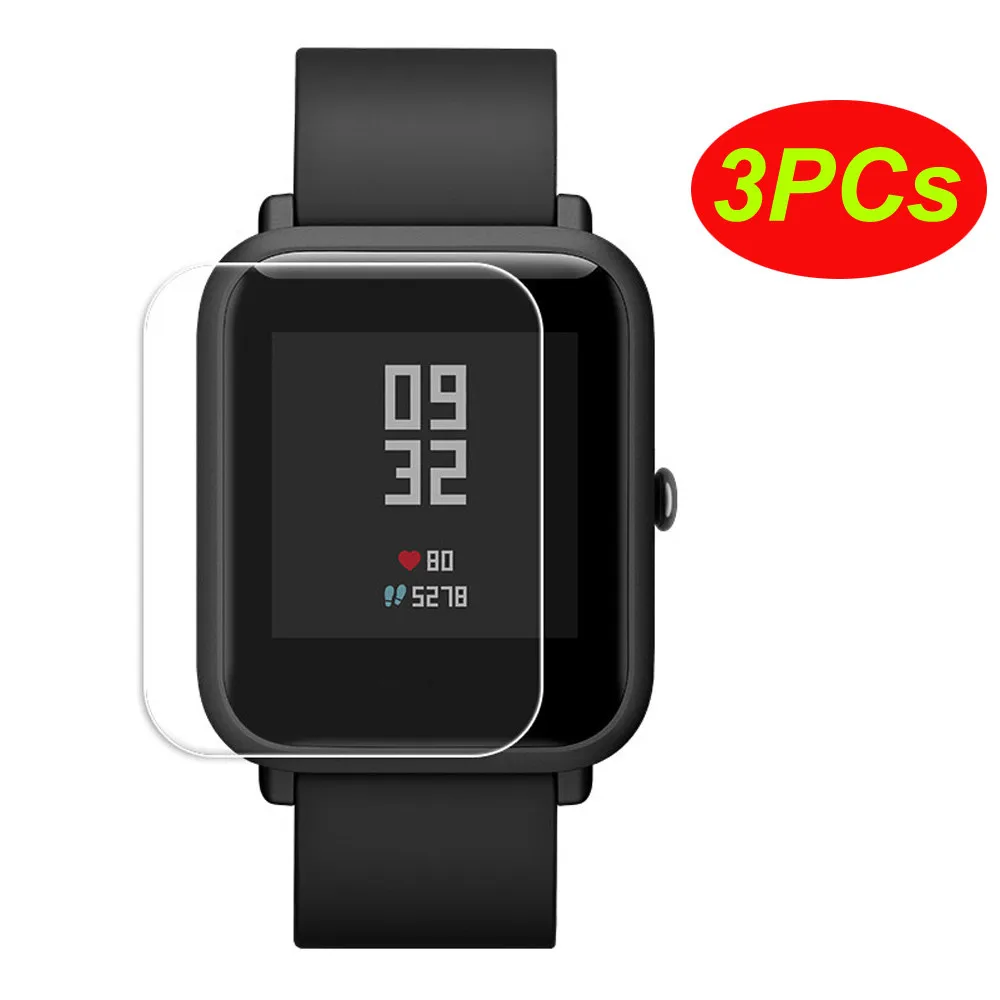 Прозрачная защитная водонепроницаемая пленка для Xiaomi Huami Amazfit Bip Youth Watch 5 14 |