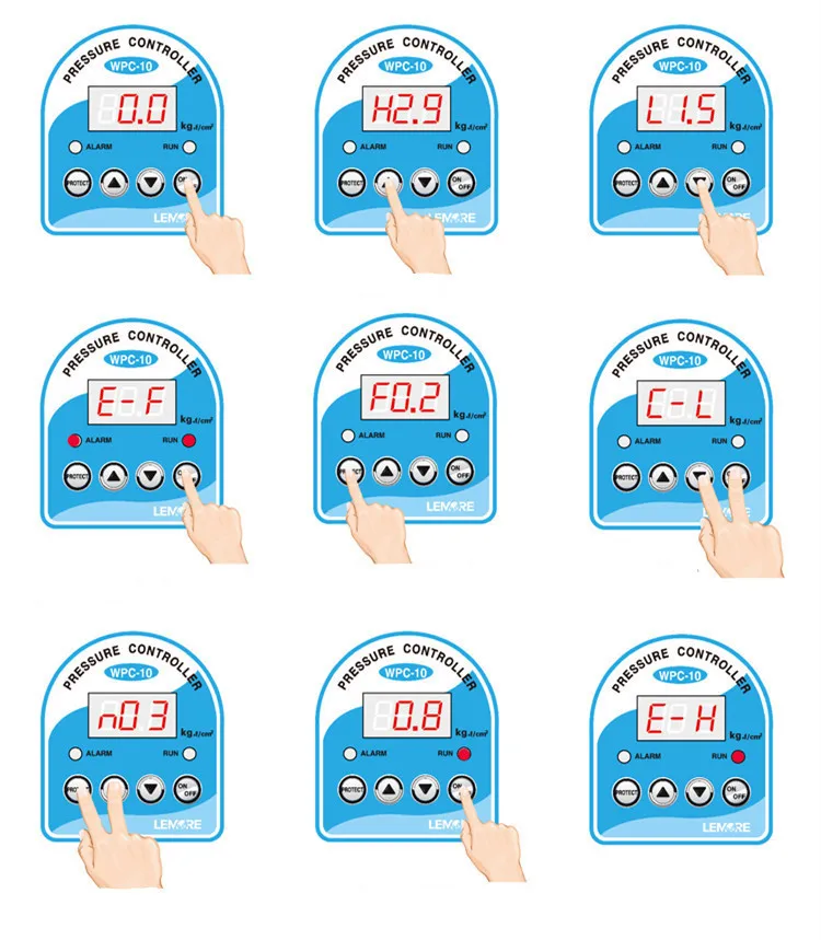 Цифровой электронный смарт контроллер давления насоса фотографический реле G1/2 1