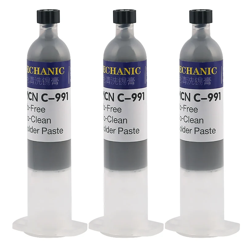 MECHANIC No need to clean Solder paste C-991 Tin solder Tool 183 degree melting point | Инструменты