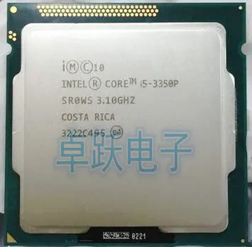 Оригинальные планшетовые процессоры NTEL Φ i5 3350P 3 1 ГГц с разъемом LGA 1155 pin