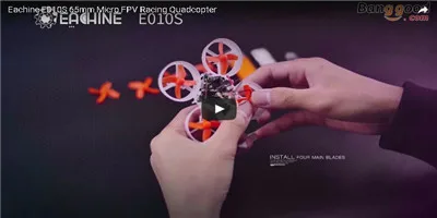 Eachine E010C микро FPV гоночный Дрон с камерой 800TVL 40CH 25MW CMOS 45C батарея с креплением колпачок VS E010 Квадрокоптер