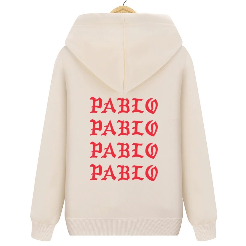 Kanye West Pablo I FEEL LIKE Ye Мужская толстовка в стиле хип хоп спортивный костюм толстовки с