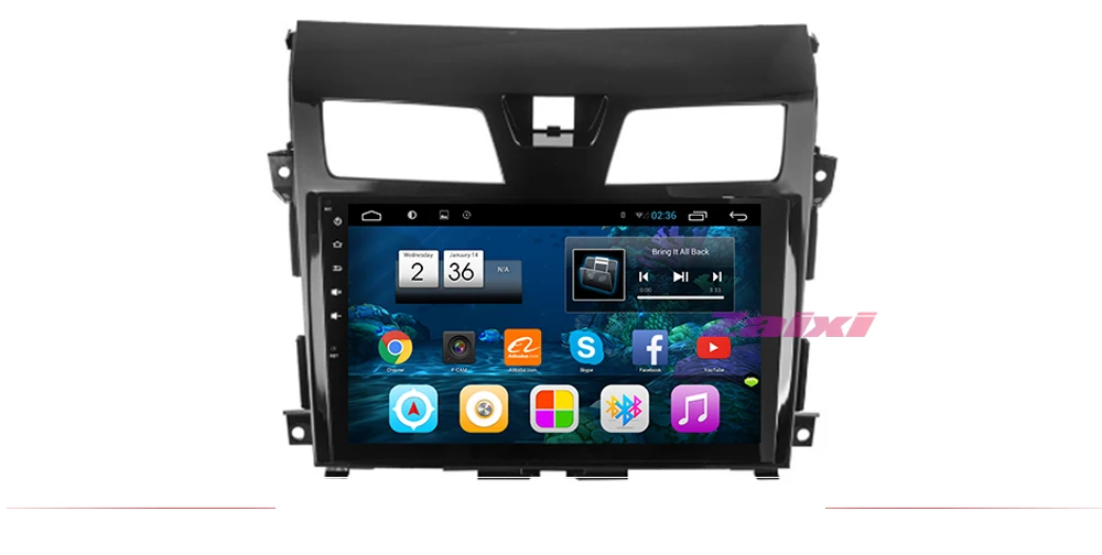 Android автомобильный Радио Мультимедиа Видео плеер Авто Стерео gps для Nissan Altima L33 2013 медиа Navi wifi BT