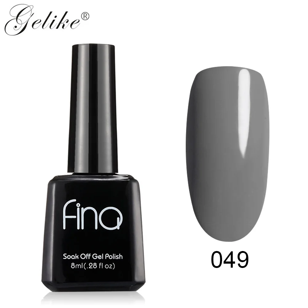new color 49 Glike 8 мл дизайн ногтей маникюр Venalisa 30 цветов замачиваемый Эмаль Гель-лак Светодиодный УФ-средство для снятия гель-лака Лак - Цвет: new color 49