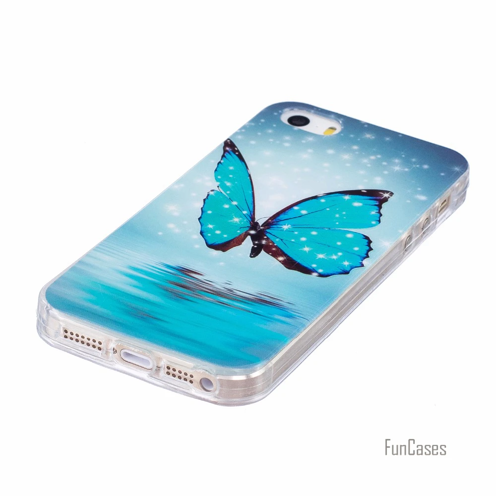 Чехол СПС coque iPhone 5S чехол силиконовый плотный для fundas 5 SE 5SE Etui Telefoon Hoesjes | Мобильные