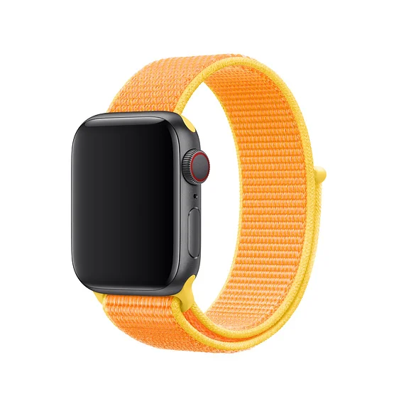 Новинка, цветной тканый нейлоновый спортивный ремешок для Apple Watch, 42 мм, 38 мм, 40 мм, 44 мм, мягкий браслет, ремешок для iWatch, серия 5, 4, 3, 2, 1