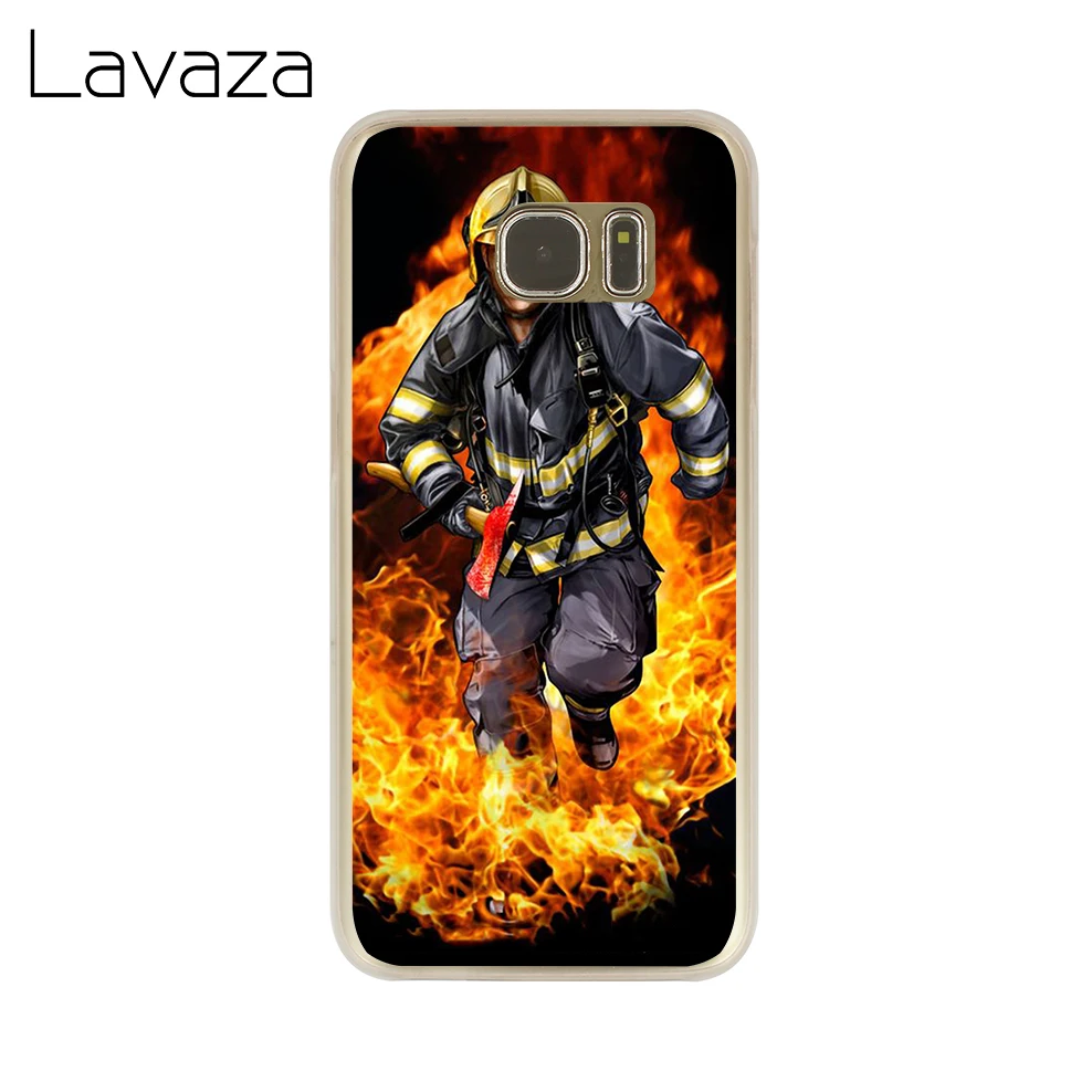 Lavaza пожарные-герои пожарный чехол для samsung Galaxy S10 S10E S9 S8 плюс S7 S6 Край &amp Note 8 9