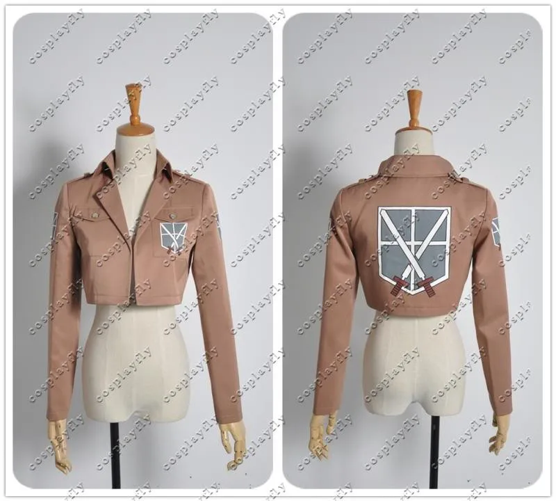 Атака на Титанов Shingeki no Kyojin Recon/обучение/Военная полицейская команда/дислоцированный корпус пальто-жакет для косплея только 4 издание