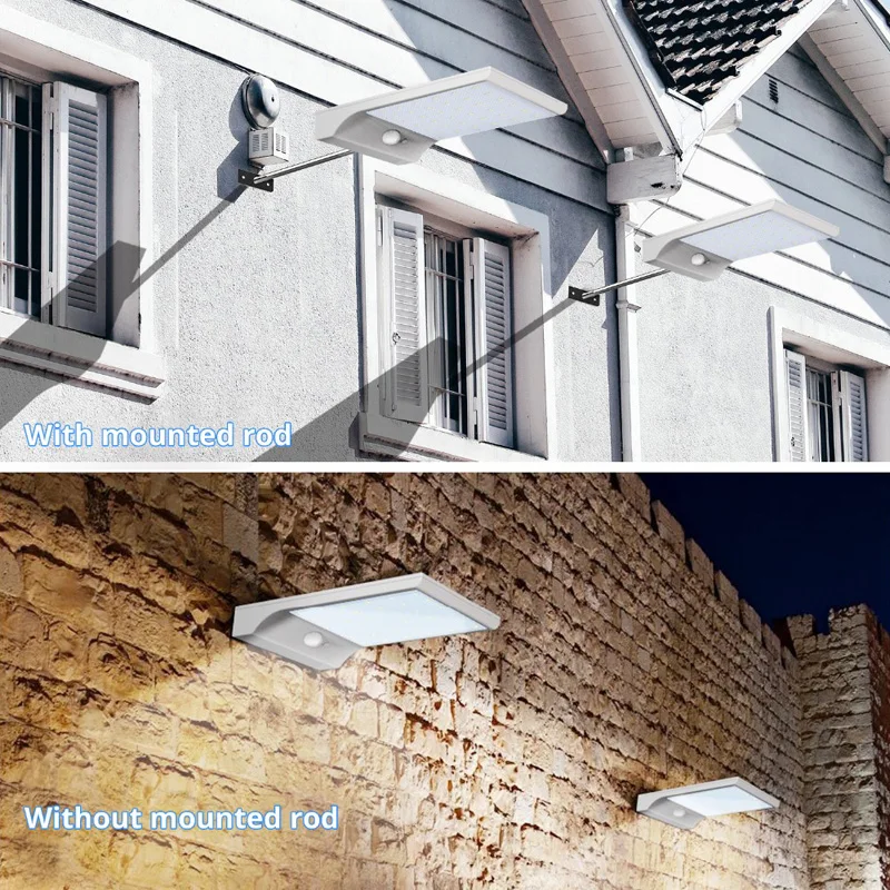 Новинка 450LM 36 LED Солнечная энергия уличный свет PIR датчик движения лампы садовая