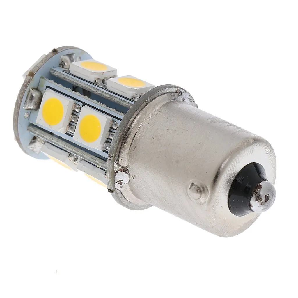 White 1156 2 шт. 1156 BA15S 1157 BAY15D P21W 13 Led 5050 авто задние лампы заднего хода DC 12V Автомобильные светодиодные поворотные стояночные сигнальные огни тормозные задние лампы - Испускаемый цвет: White 1156