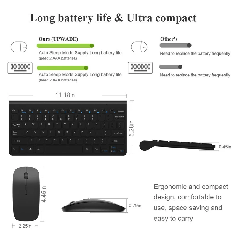 Landas портативная беспроводная мышь клавиатура комбинированная для Smart tv настольный компьютер клавиатура и мышь Беспроводная для samsung Win XP 7 8