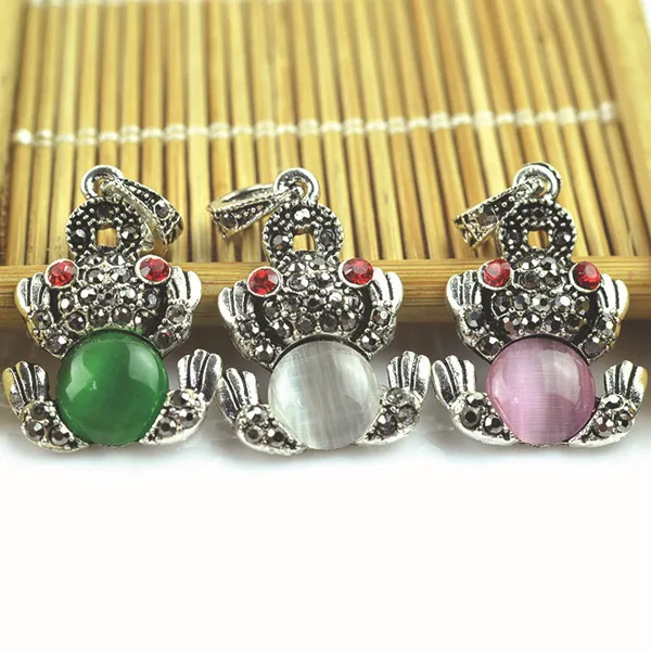 Позолоченный кулон с опалом украшение из стразов 2 5 см аксессуары для поделок