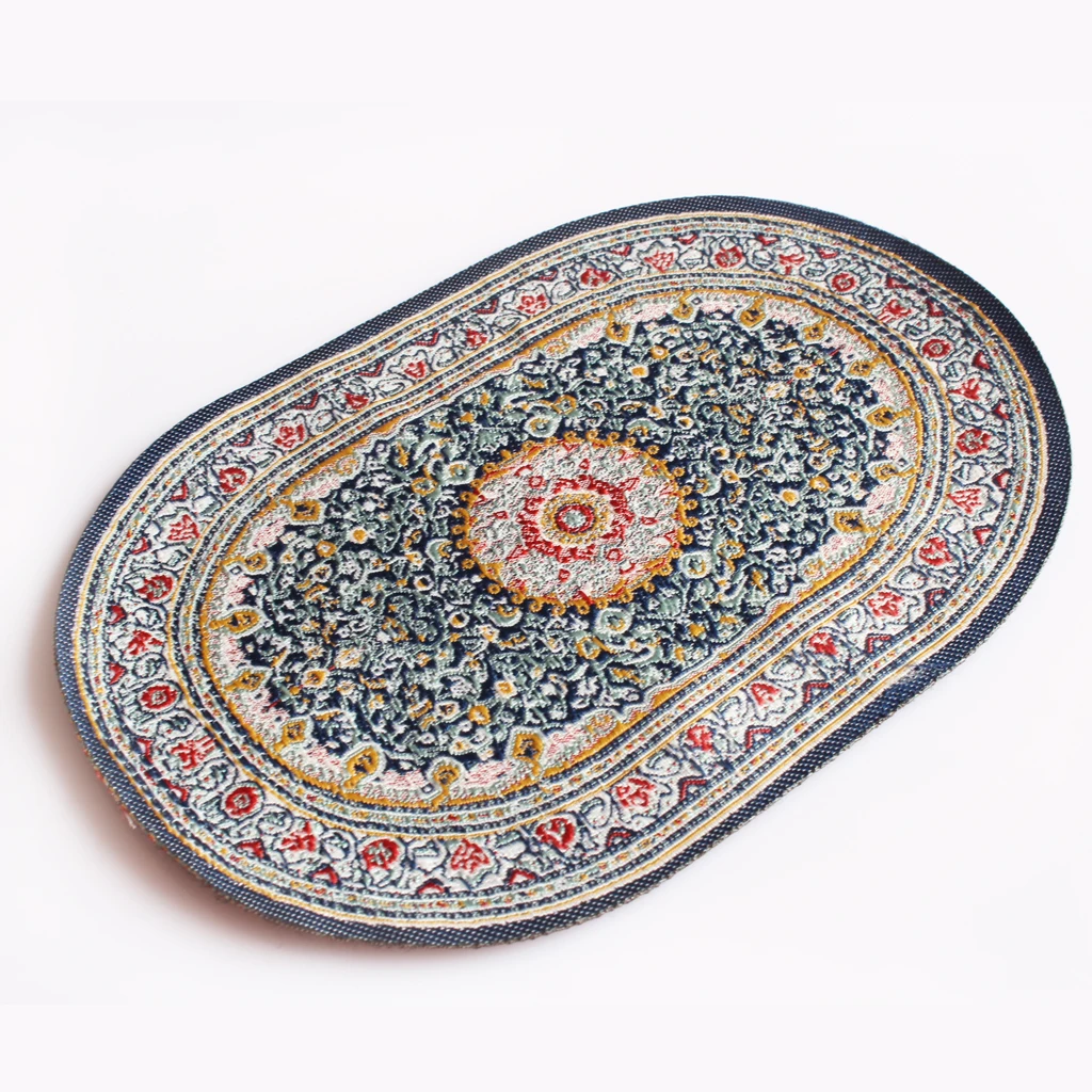 

Миниатюрный узорчатый напольный ковер Dollhosue 1:12th, аксессуары для мебели