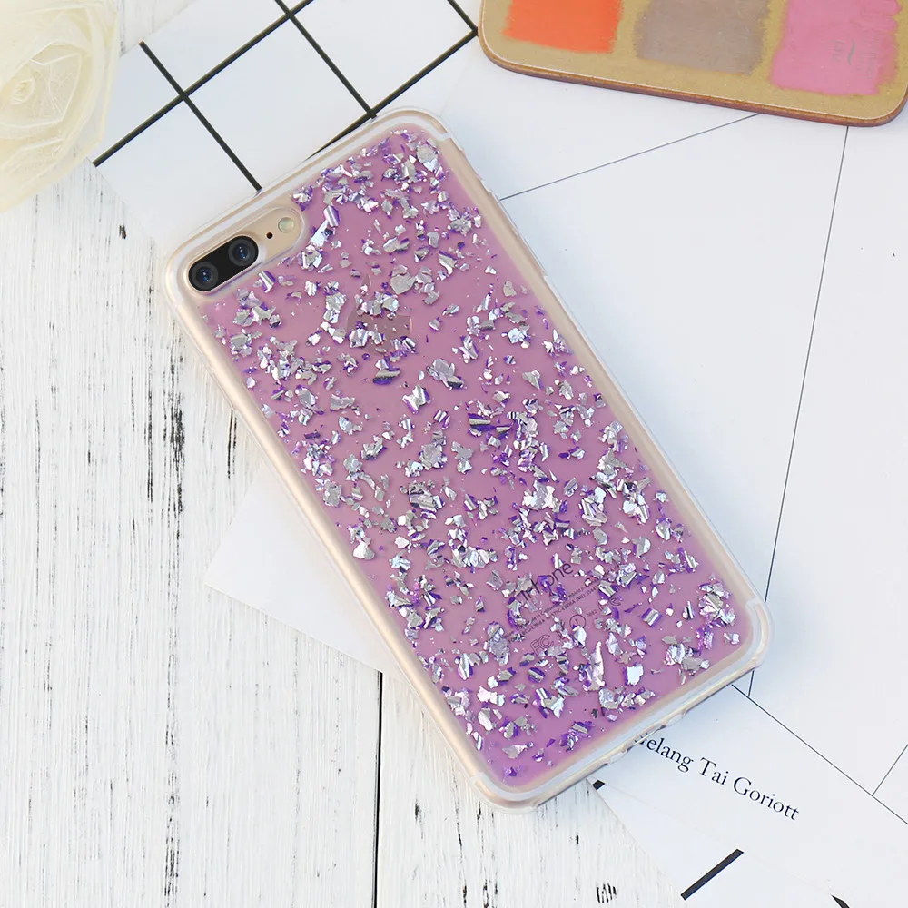 KISSCASE Bling Case For iPhone 5S 6 6S 7 Plus Soft TPU Phone 6s SE Transparent Cover Girl |