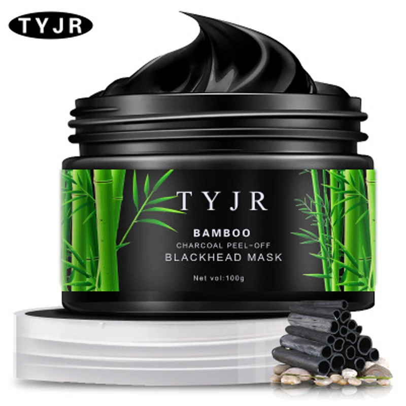 

Bamboo Charcoal Peel-off Blackhead Mask Black Mask Peeling Blackheads Remover Nose Masks Acne Treatment Black Deep Cleansing