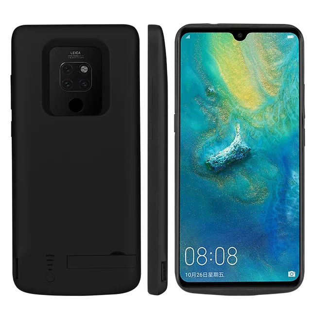 Mate 20 Pro Black Чехол для аккумулятора power Bank для huawei mate 20 Pro X, ударопрочный, 6500 мА/ч, чехол для зарядного устройства, чехол для аккумулятора, простой чехол для зарядки s - Цвет: Mate 20 Pro Black