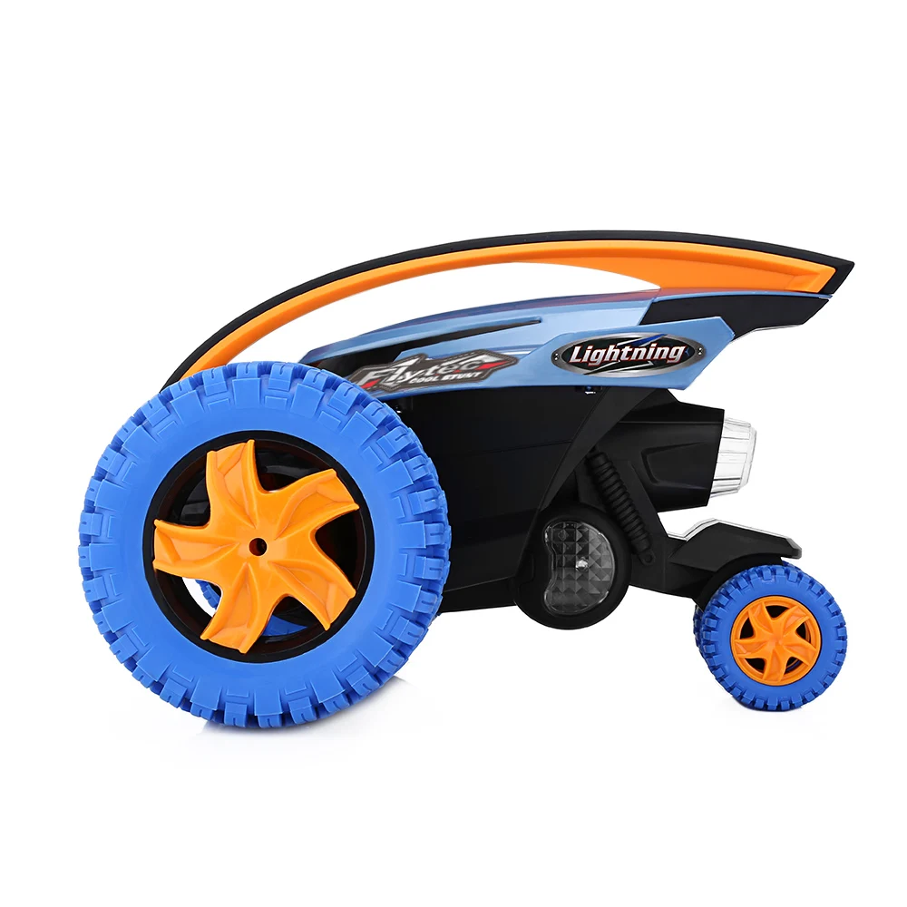 Flytec 015 RC автомобиль уникальный дизайн 360 градусов прыгающий вращение дьявол рыба