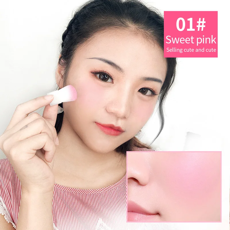 SHVYOG Blush Makeup Palette Cosmetics Powder Blusher Rouge Peach Pink Blushes Full Professional Make Up Face Girl | Красота и