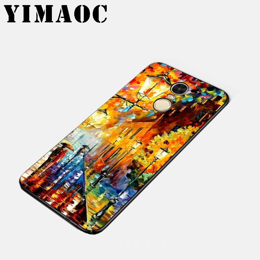 Мягкий силиконовый чехол YIMAOC Van Gogh для Xiao mi Red 6 Note 4X 4A 5A 5 Plus A1 A2 Pro Lite 8 |