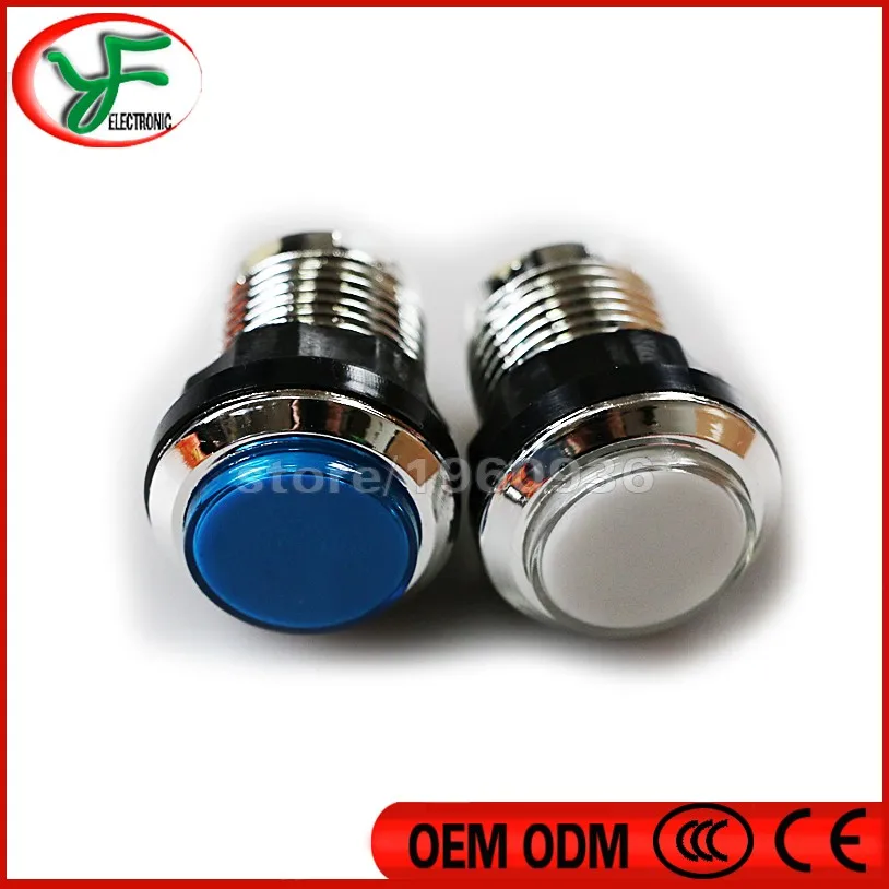 Бесплатная доставка 5 шт./лот старт Аркады Кнопка с микропереключателем для