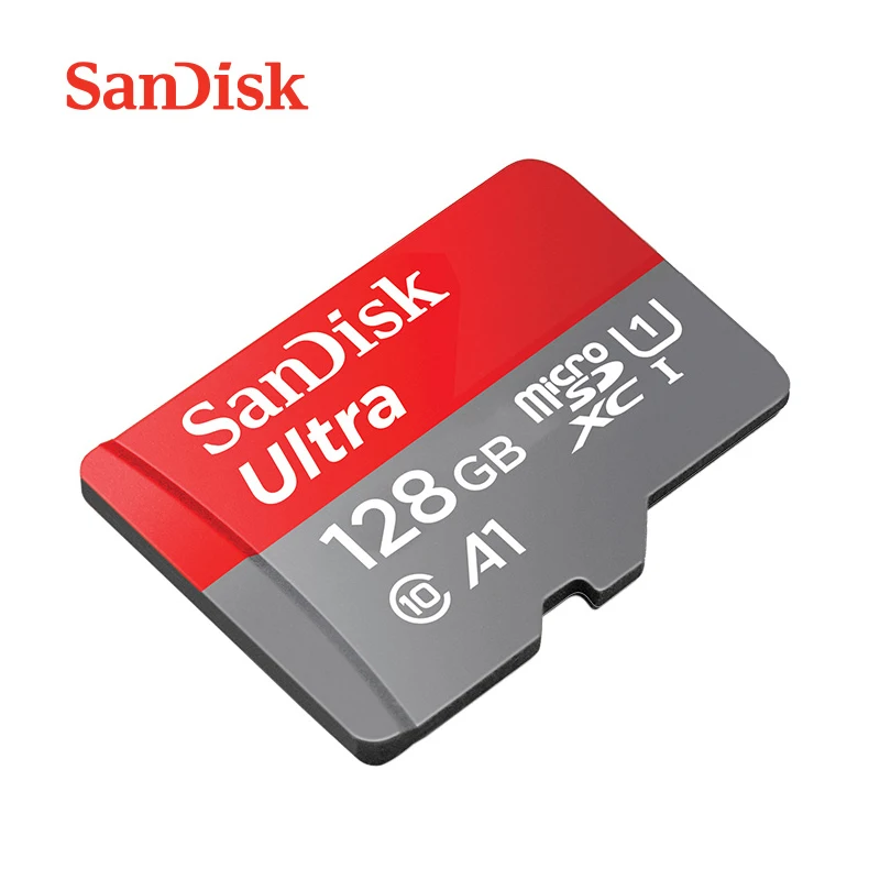 Карта памяти Sandisk Micro SD класс 10 U1 TF-карта 16 ГБ 32 98 МБ/с. 64 128 100 для смартфонов и