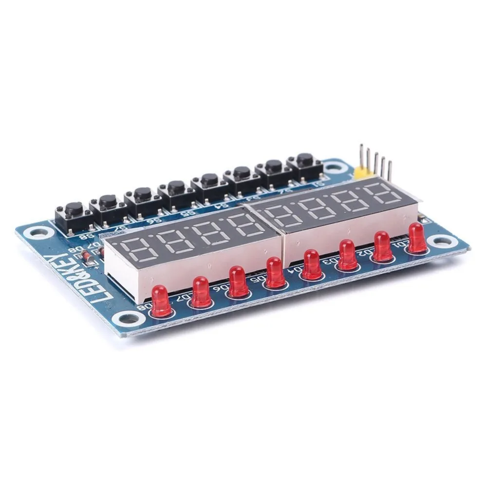 ShenzhenMaker ключ дисплей для AVR Новый 8 битный цифровой светодиодный модуль трубки