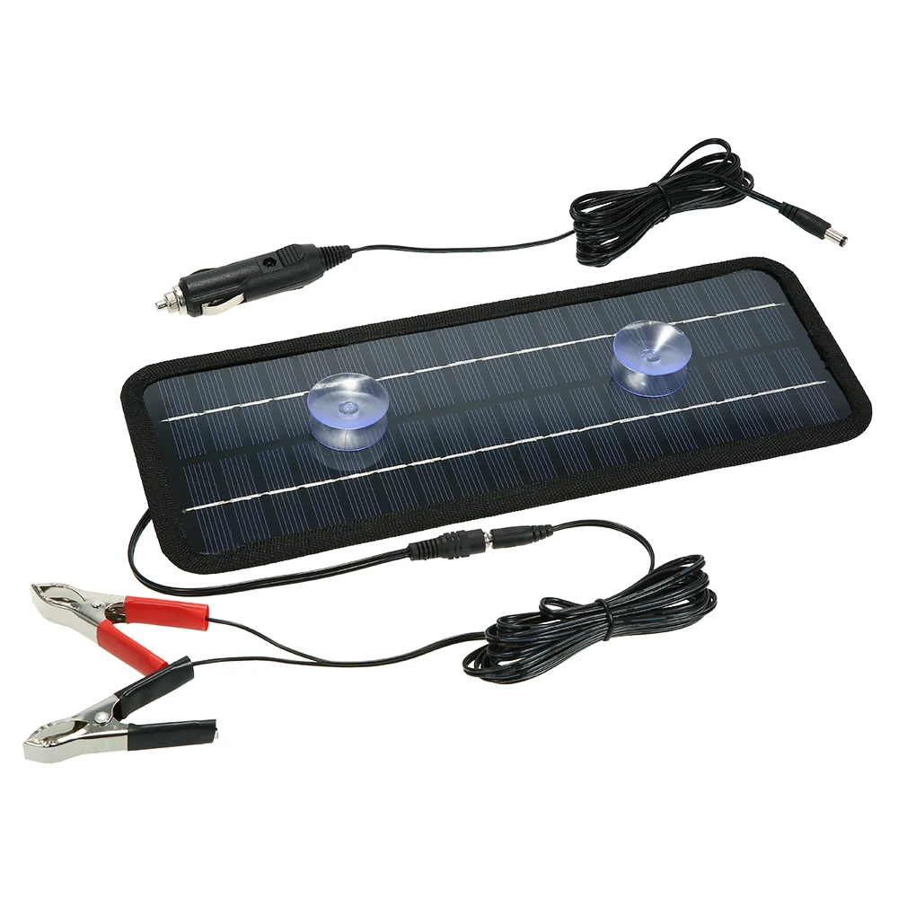 18V 4 5 W Портативный Панели солнечные Мощность автомобиль Лодка Батарея Зарядное