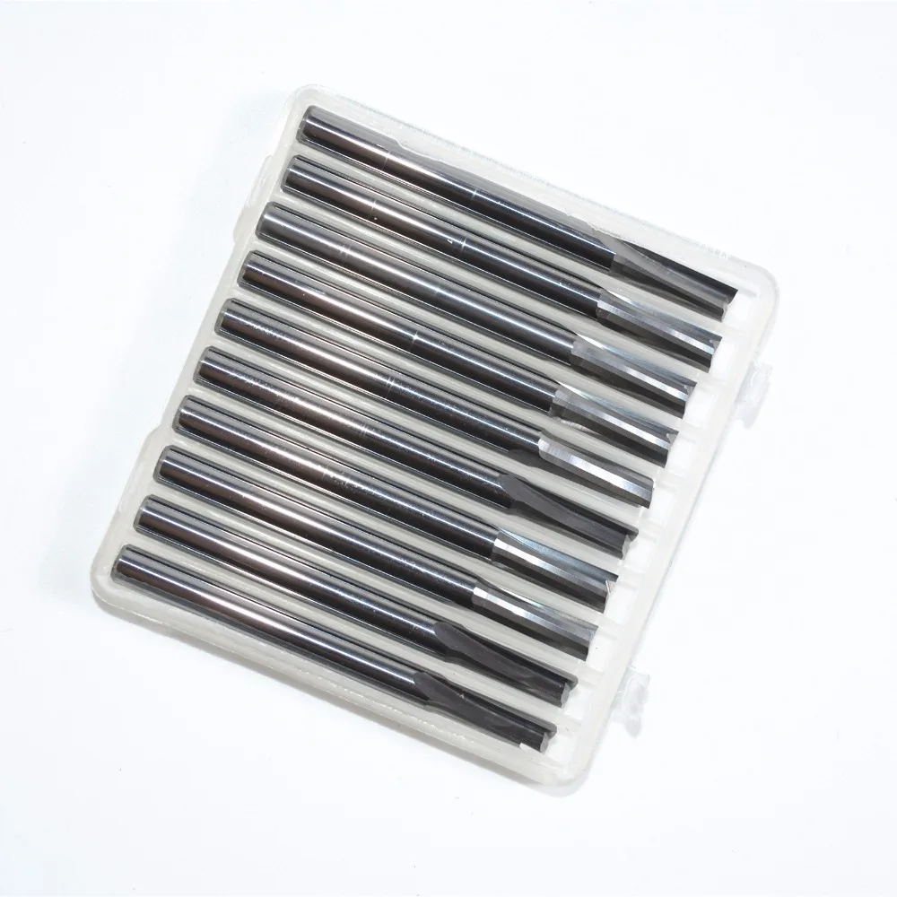 4 мм * 12 мм-10 шт. твердосплавная Концевая фреза с ЧПУ деревообрабатывающий