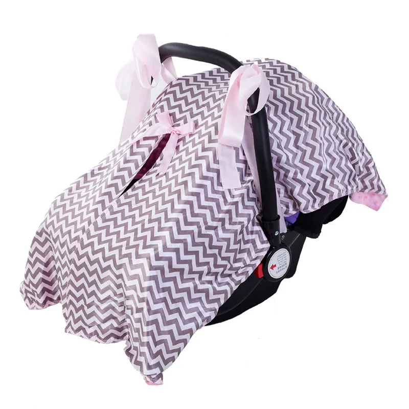 Одеяло для детского автомобильного сиденья Модный мягкий чехол с бантом