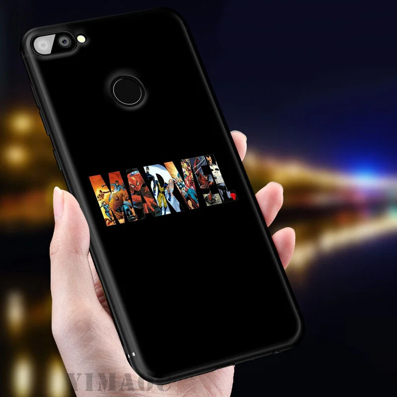 Yimaoc с рисунком мстители от Marvel мягкий чехол для huawei Honor вид 20 10 8X8 8C 6A 7A 7X 7C Lite рro Y9 Y7