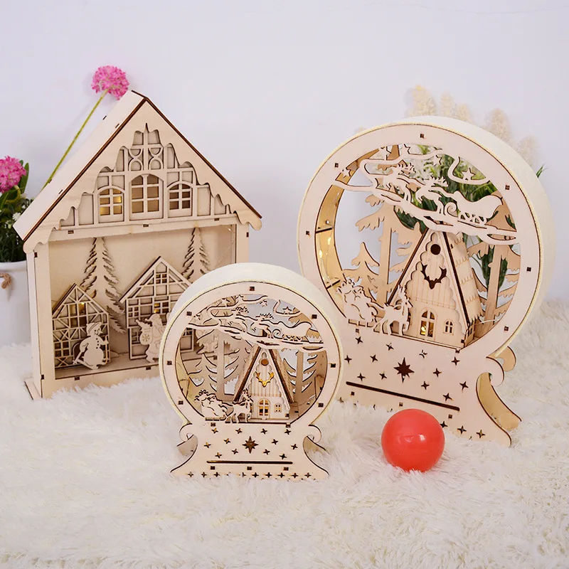 Новогоднее дерево миниатюрное художественное украшение для дома офиса стола