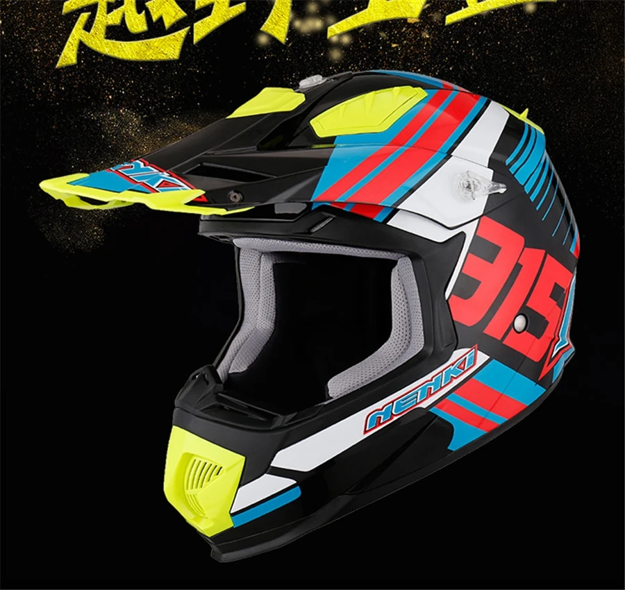 1шт NENKI внедорожный шлем Casco Capacete Cross горные мото горный велосипед ATV унисекс внедорожный защитный шлем мотоциклетный шлем
