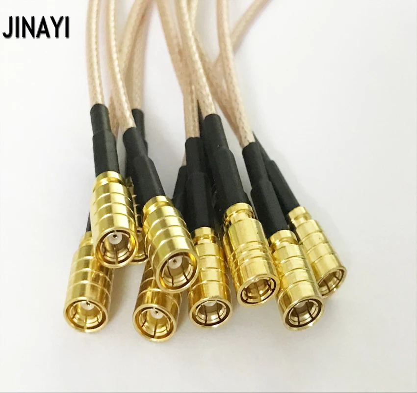 10 шт./лот RG316 RF Перемычка кабеля SMB разъем для коаксиальный кабель 20 см|smb|smb cable |